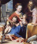 Federico Barocci The Madonna and Child with Saint Joseph and the Infant Baptist oil